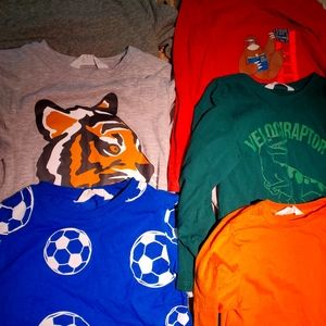 6 pack long sleeve shirts